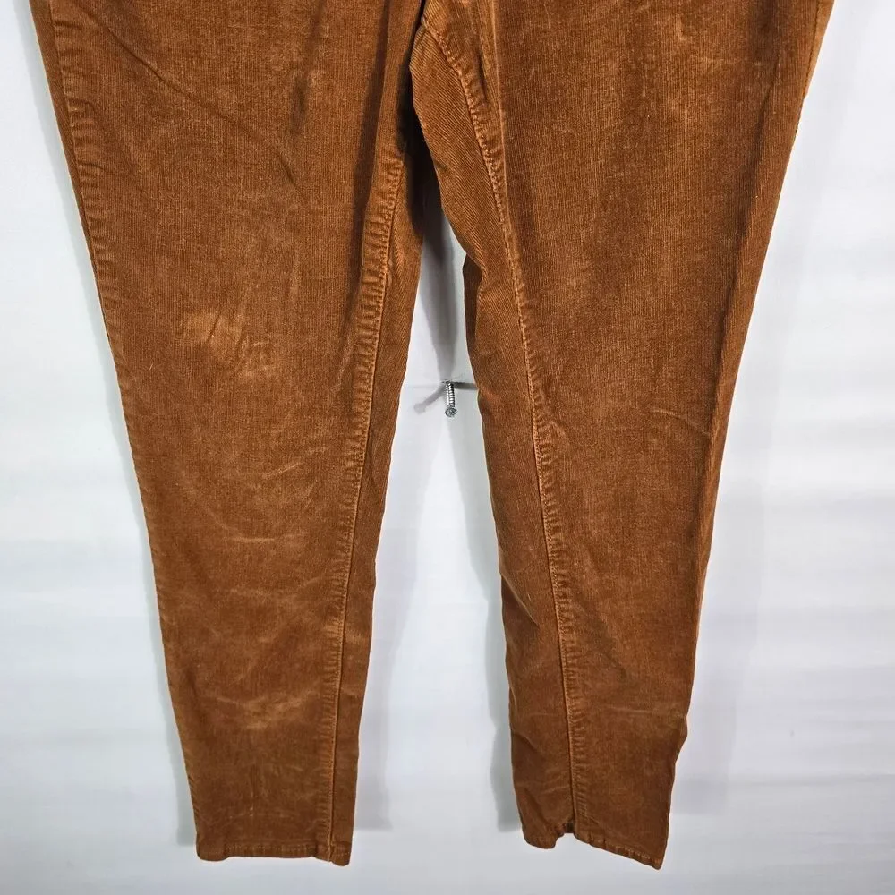 LOFT Brown Corduroy lJeans Size 8p